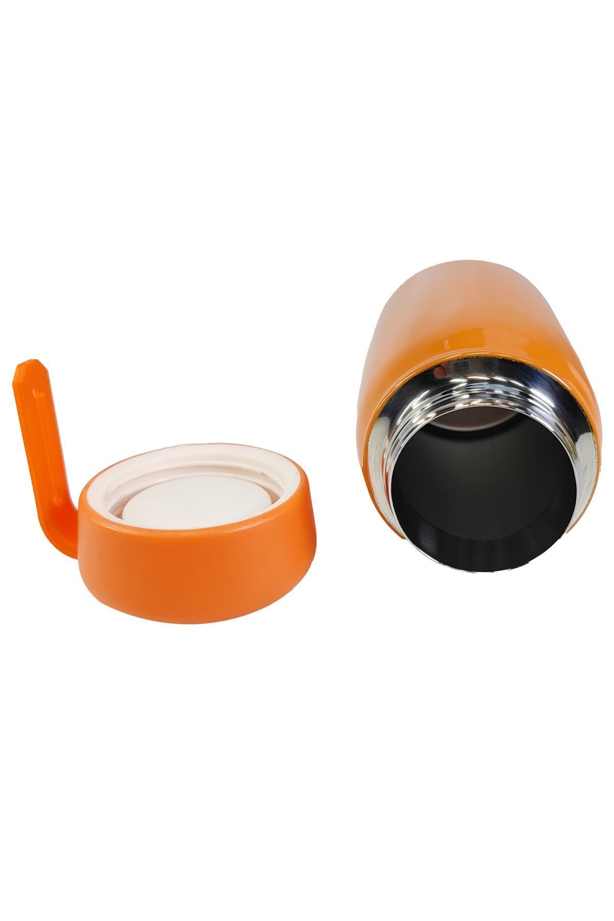 Weather Forecast Turuncu 304 Çelik 380 ml Vakumlu Bebek Yoğurt Mama Saklama Termosu Mug cin494tr fotoğrafı 3 (önizleme)