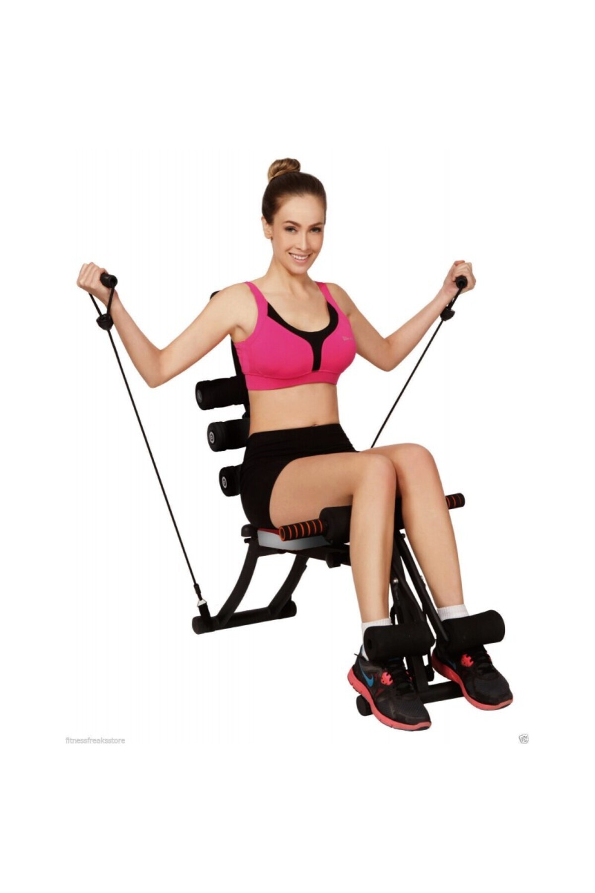 كرسي لتمارين البطن والخصر – جهاز شد البطن متعدد الوضعيات للمنزل واللياقة البدنية