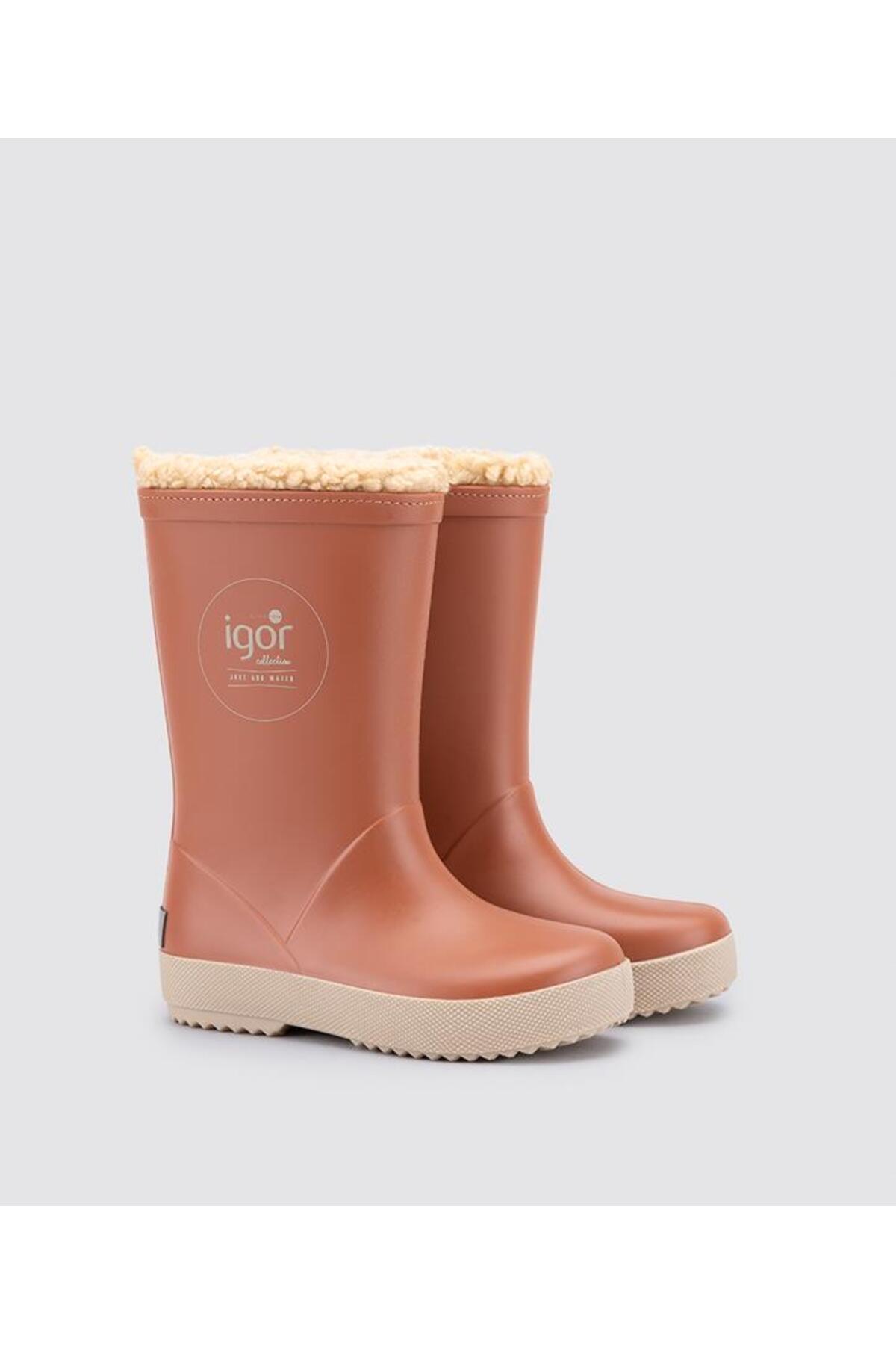 IGOR-Splash DK Shearling Teja Tile Kids Rain Boots 1