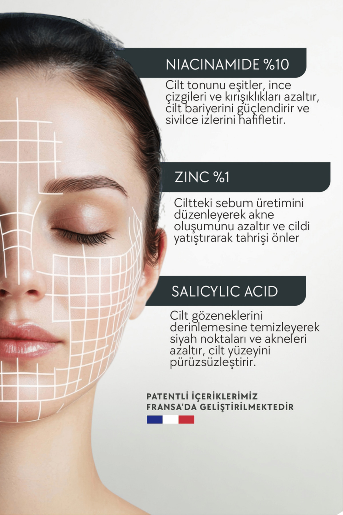 Profesyonel Güçlü Gözenek Sıkılaştırma ve Akne Karşıtı-1 Serum 4 Etki-Gözenek, Akne, Yenileme, Sebum — 32243503 — تصویر 4 از 8