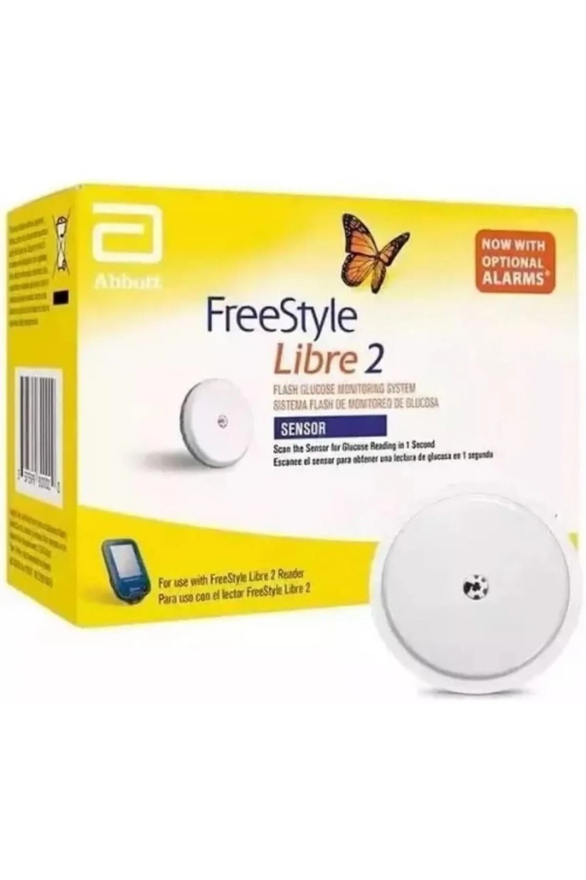 Choice مستشعر 1 قطعة 【11-30-2025】مستشعر جهاز اختبار نسبة السكر في الدم Freestyle Libre لمراقبة الوقت الفعلي لمدة 24 ساعة S