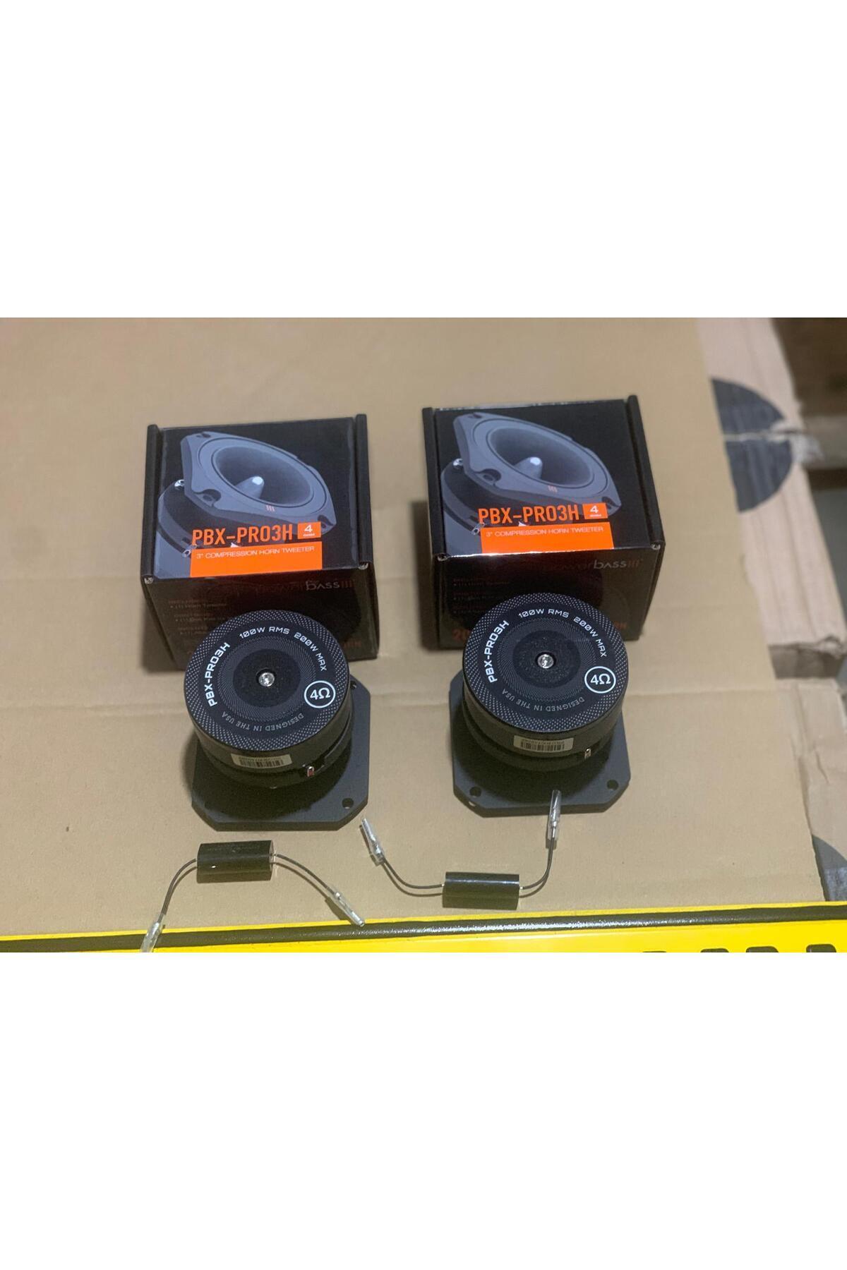 Deniz Sound Garage PBX-PRO3H | Powerbass PBX Serisi 7,6 cm Horn