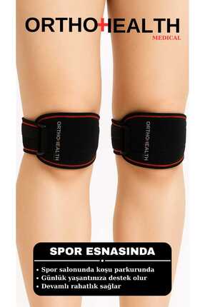 orthohealthmedical Patella Tendon Bandı Dizlik - Silikon Ped Destekli (2ADET)...