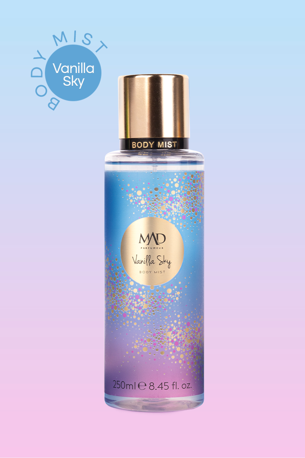 مد پرفیوم Mad Vanilla Sky 250 ml بادی میست