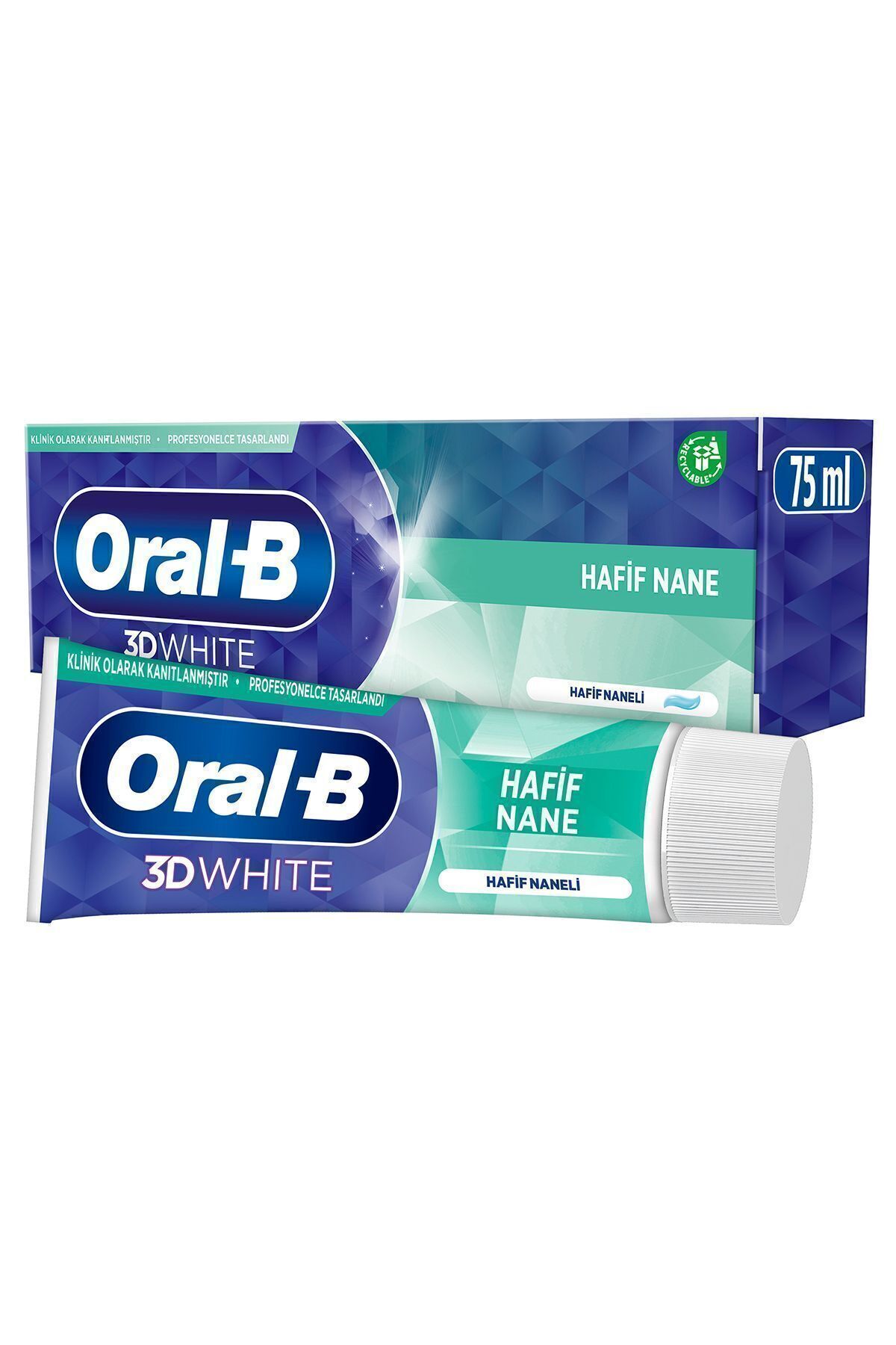 اورال بی Pro 3D White Soft Mint 75 ml