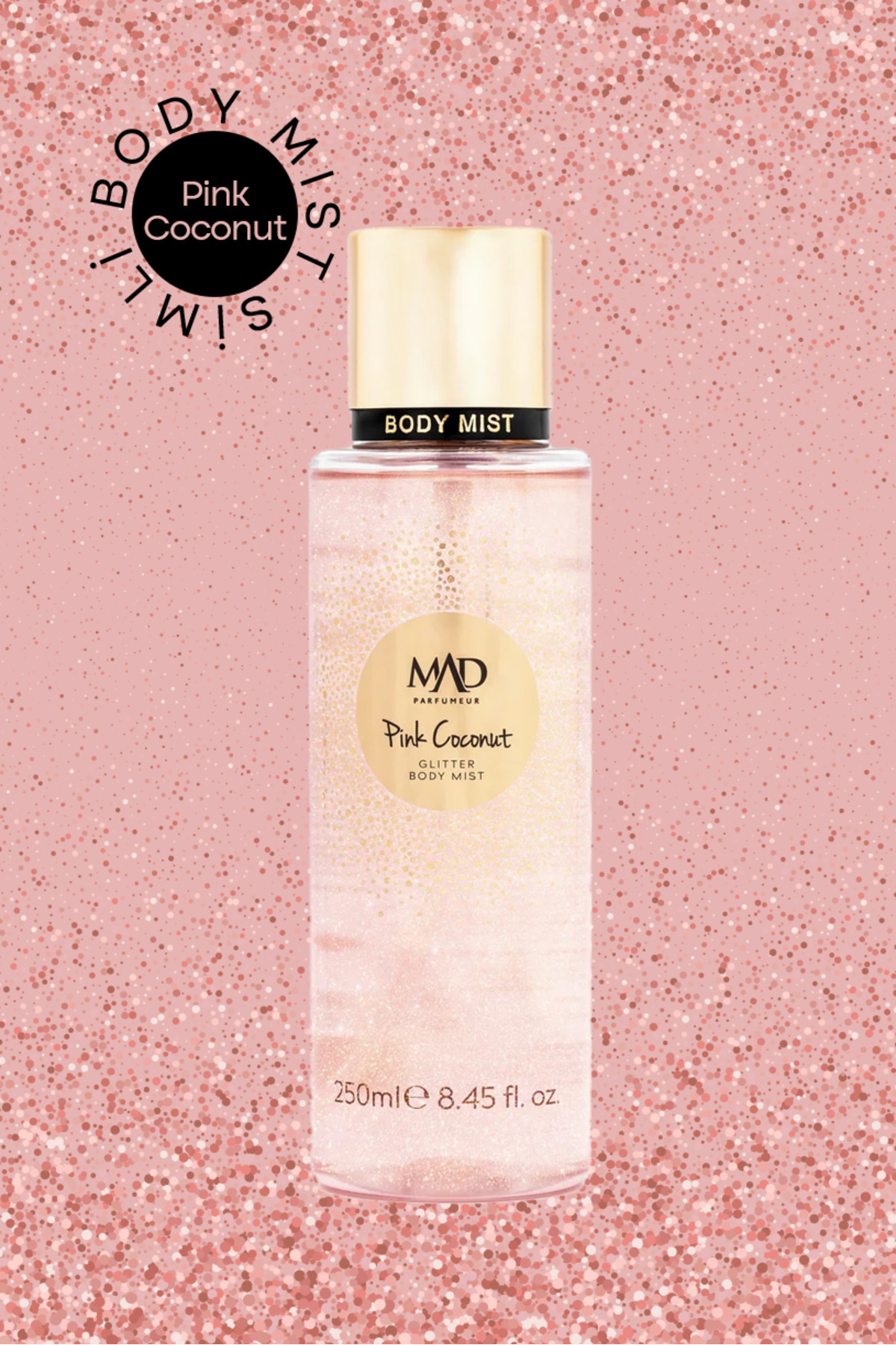Mad Pink Coconut 250 ml Body Mist - Vücut Spreyi
