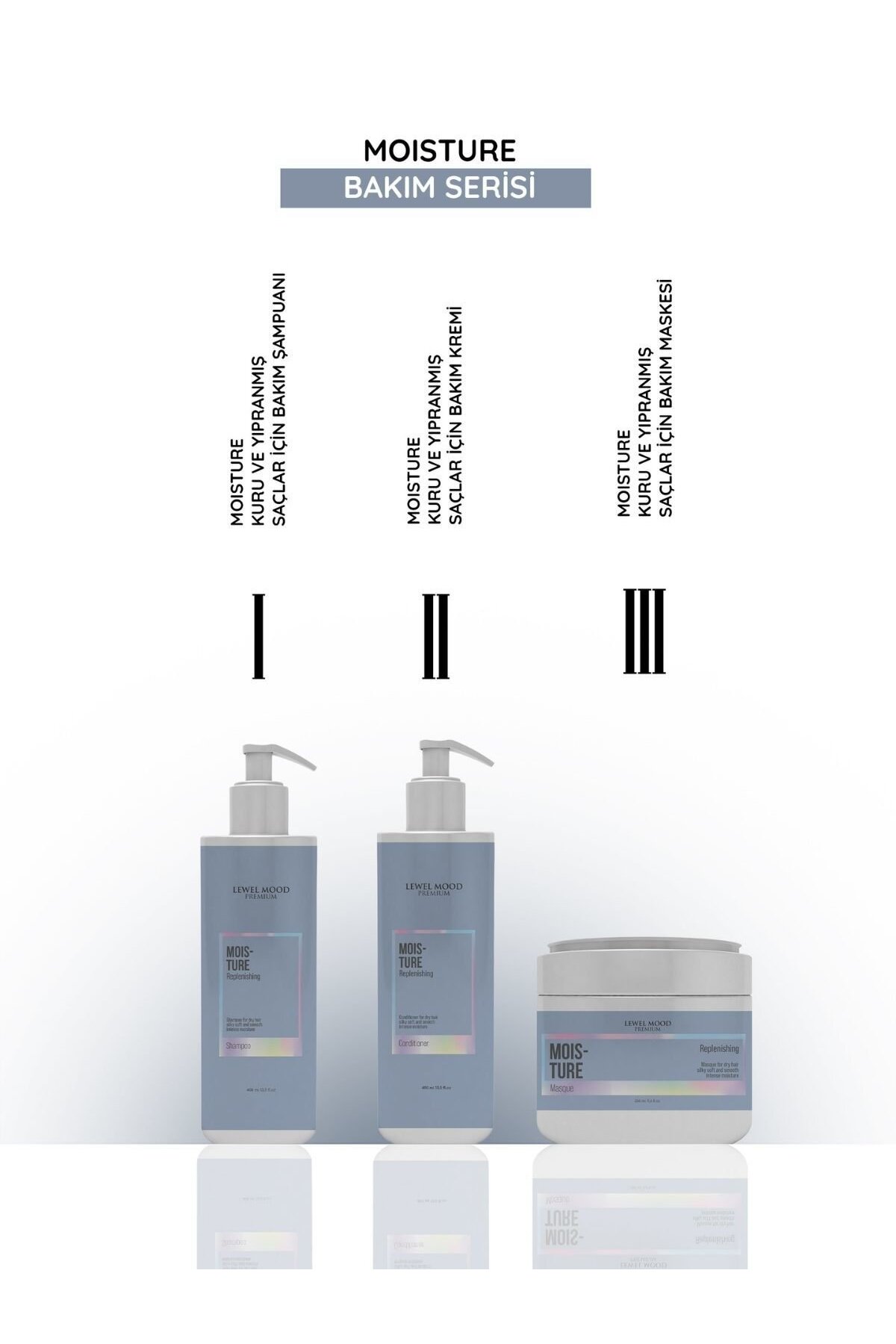 Moısture Kuru Ve Yıpranmış Saçlar İçin Nem Bakım Kremi — Moisture Conditioner 400ml — تصویر 4 از 5