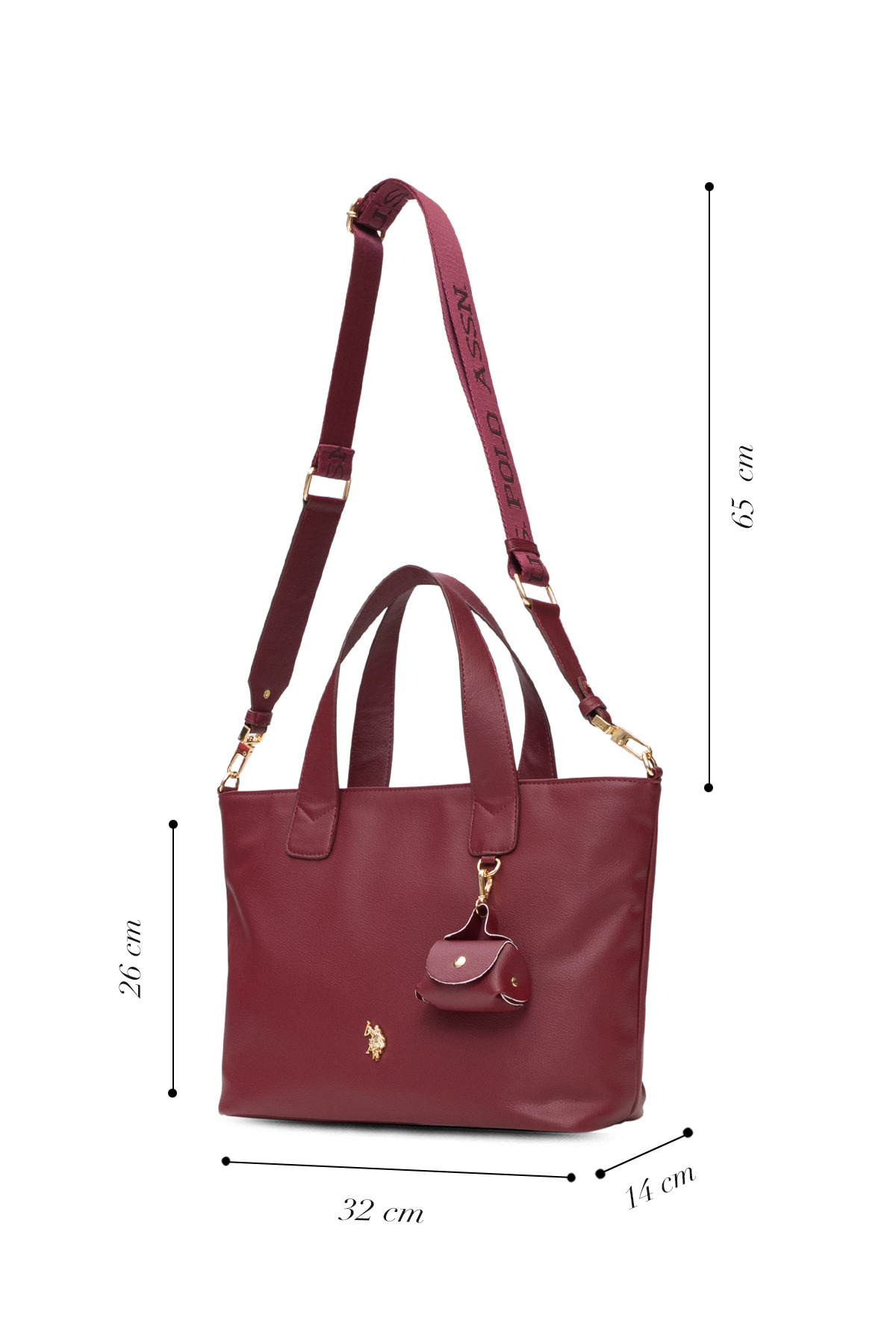 کیف رودوشی زنانه راسته | یو اس پولو U.S. Polo Assn. US25598 - تصویر 6