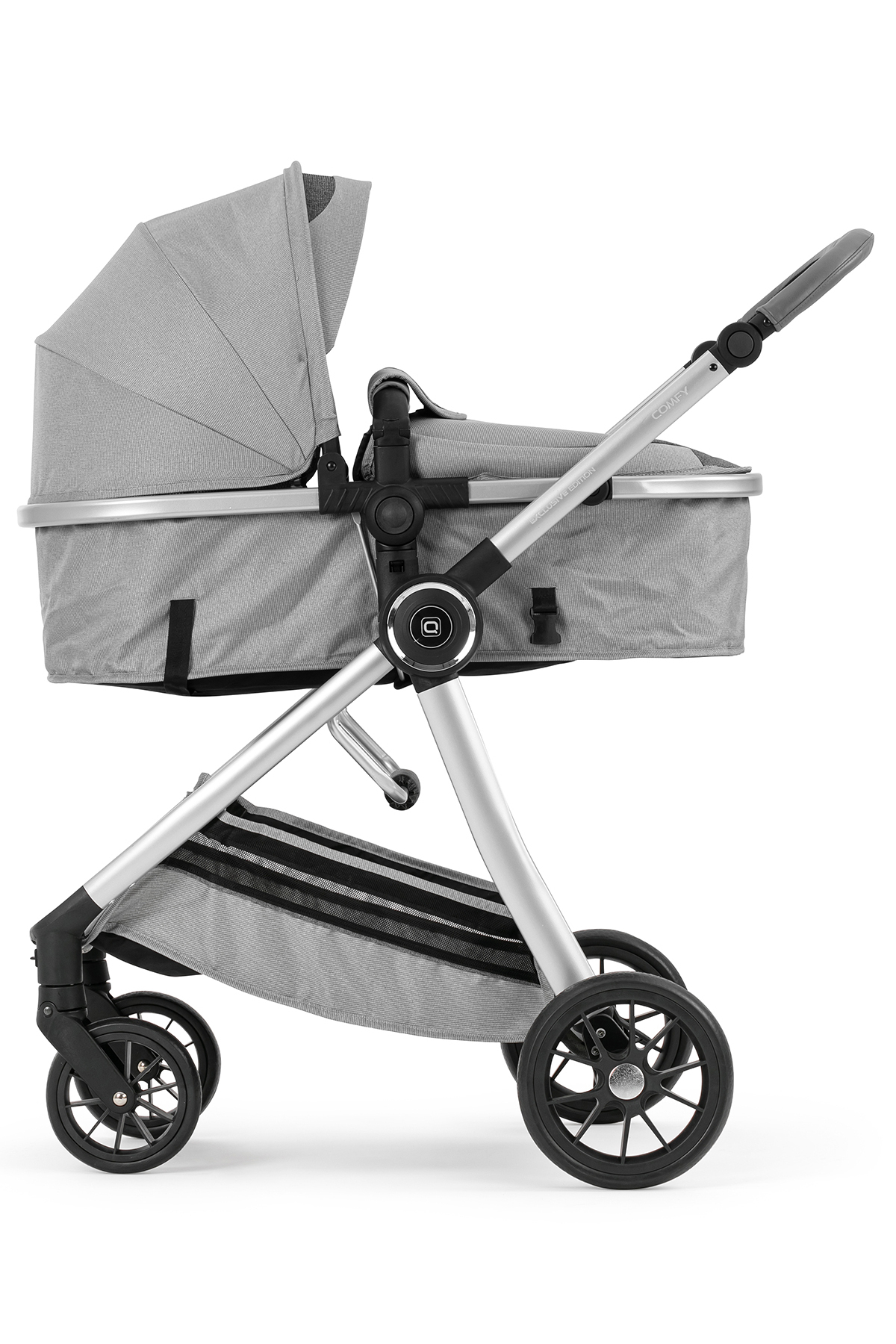 QUARD Mamma Life Seyahat Sistem Bebek Arabası Ve Oto Koltuğu Siyah fotoğrafı 7 (önizleme)