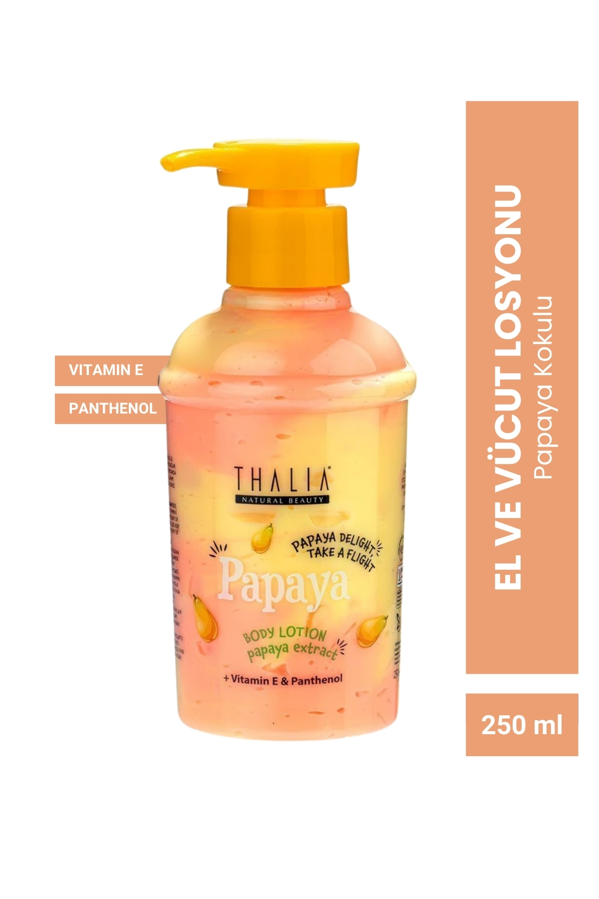 Papaya Kokulu El ve Vücut Losyonu 250ml — 1.3.THA.21067 — تصویر 2 از 5