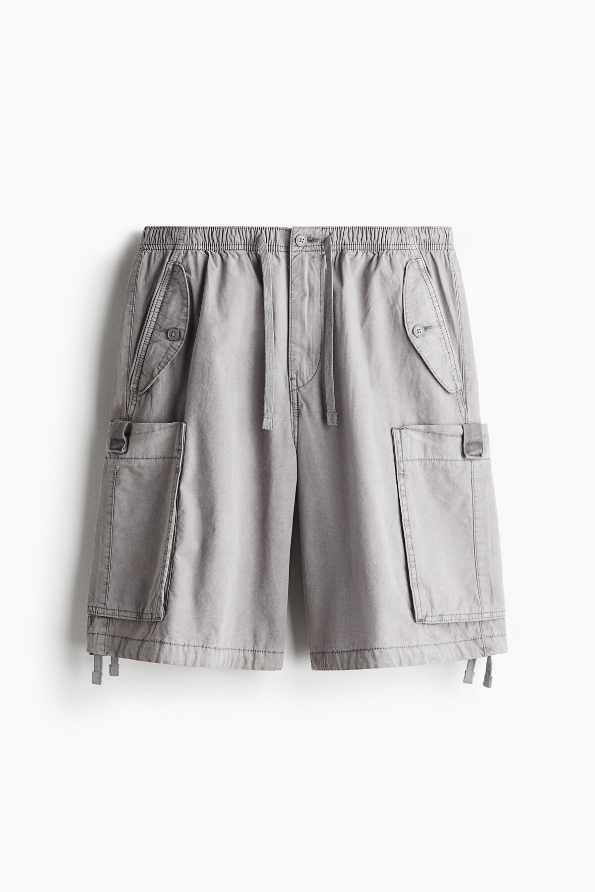 شلوارک گشاد کارگو اچ اند ام شلوارک برمودا H&M