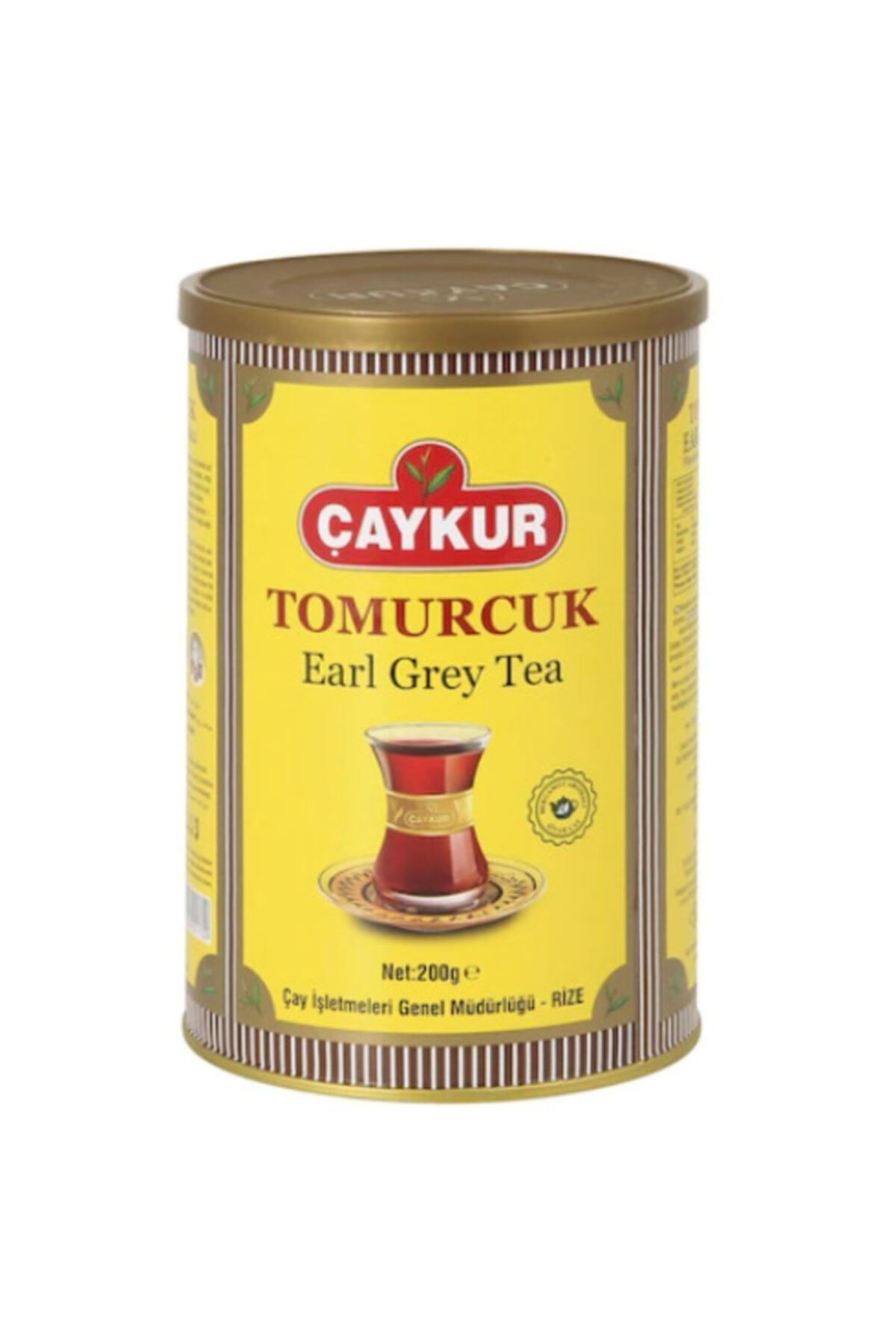 Çaykur Earl Grey Tomurcuk Dökme Çay Teneke 200 G