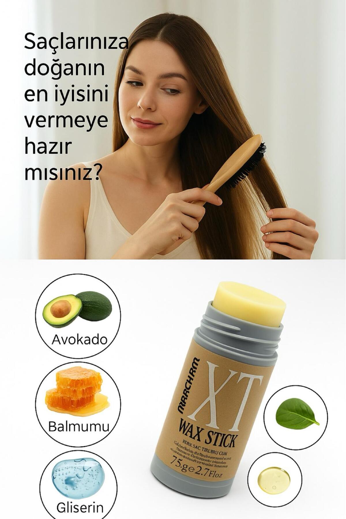 IXT Wax Stick Saç Şekillendirici For Women 75 Gr — TYCWTDU3MN169671076289213 — تصویر 4 از 4