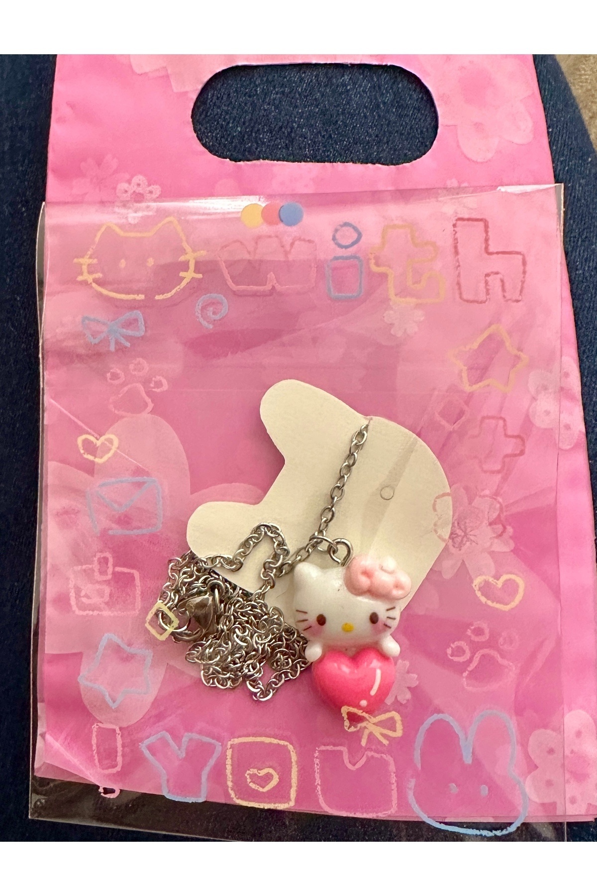 Hello Kitty-Steel Non-Tarnish Necklace 4