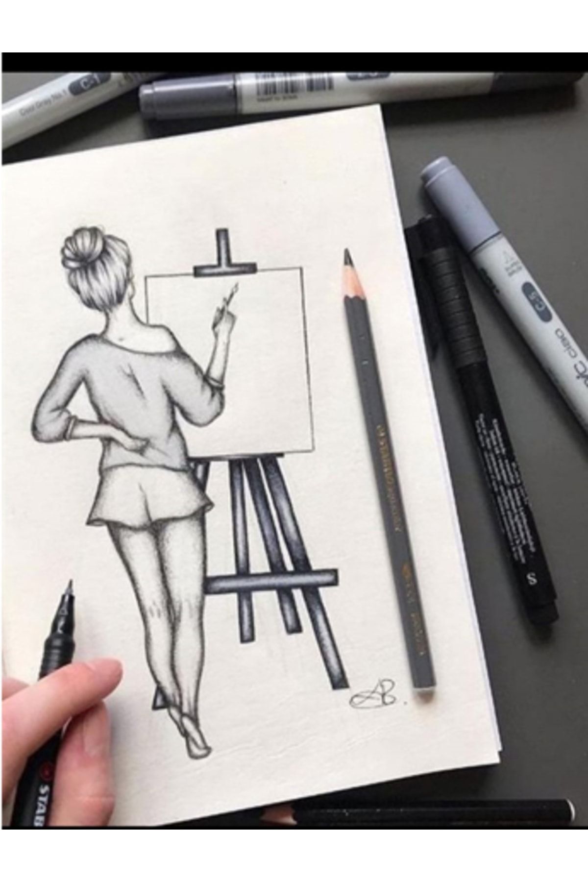 Koala-دفتر رسم، لوحة رسم، لوحة رسم، مقاس A/5 8