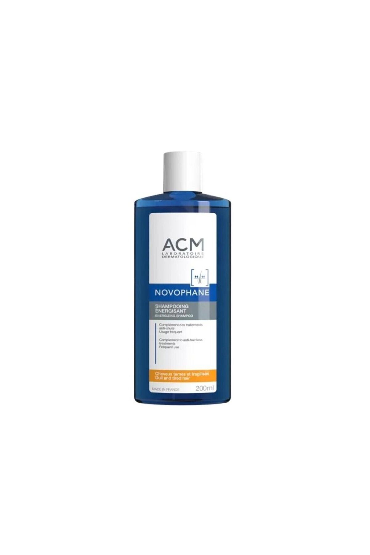 ACM-Novophane Shampooing Energisant, 200 ML, Strengthens Hair and Reduces Hair Loss 3