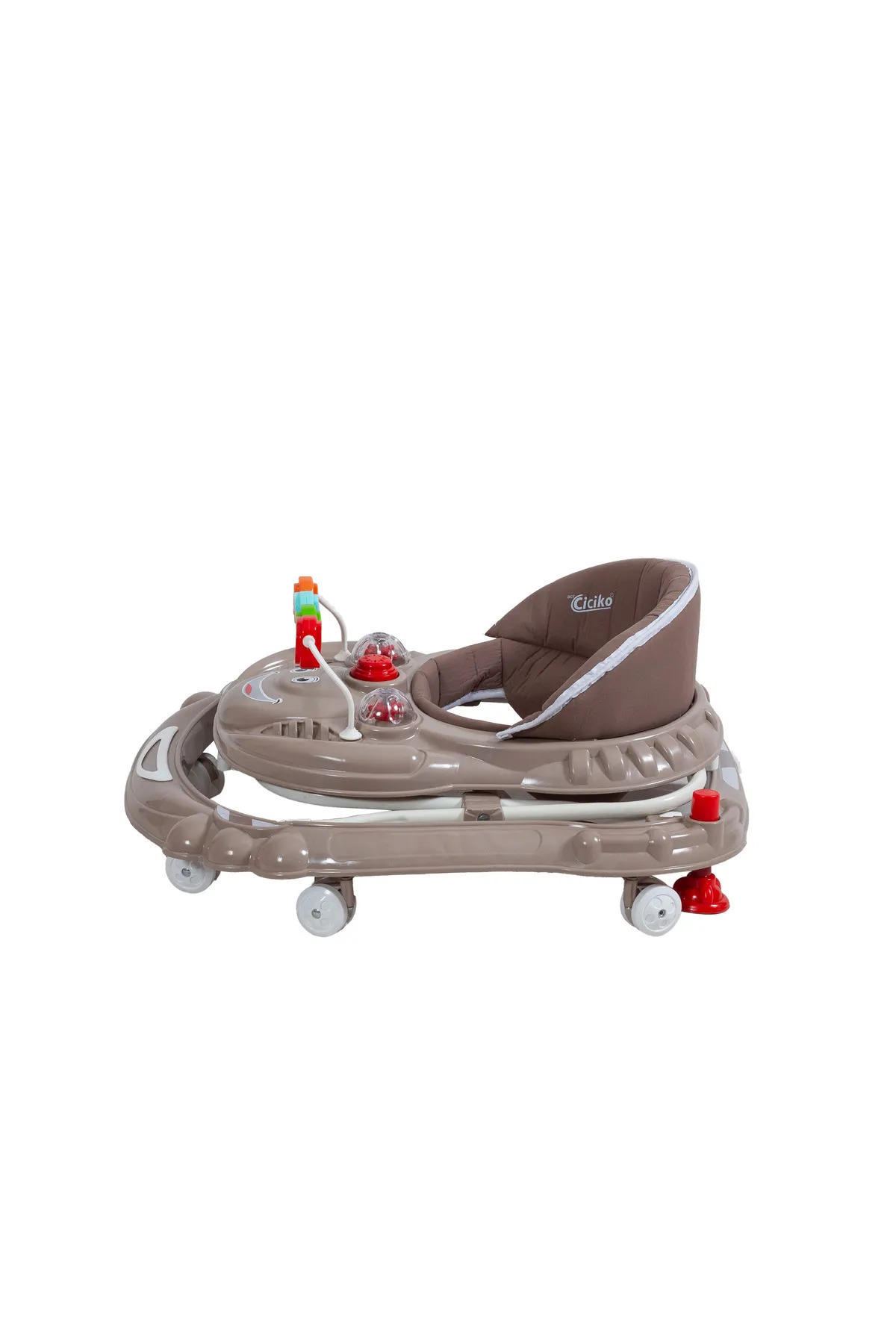 YOGNETIC BabyStep Pro Oyuncaklı Yürüteç | Öğretici ve Eğitici | Stoplu Bej Yürüteç fotoğrafı 4 (önizleme)