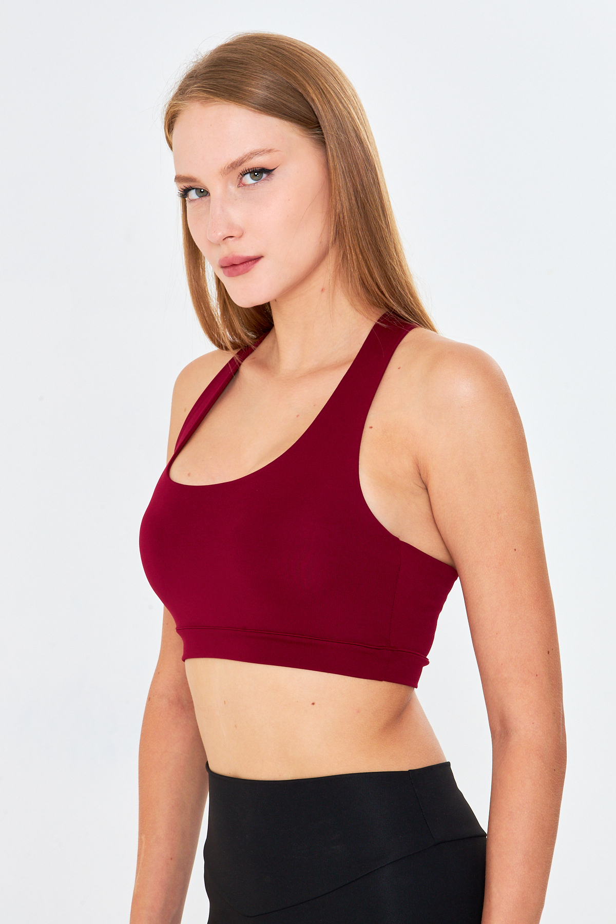 FLAMOVA SIRT ÇAPRAZ DETAYLI SPOR SÜTYENİ SPOR BRALET görsel 4