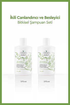 Otacı Botanics+ Canlandırıcı & Besleyici Bakım - 10 Bitki Özü ve Biotinli Bit...