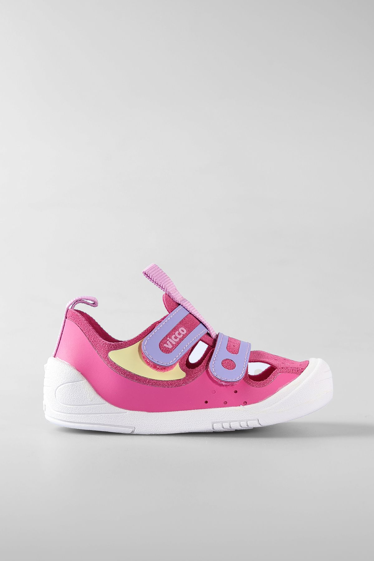 Vicco-Riga Basic Girl's First Step Fuchsia Shoes - Comfortable Daily Design 2