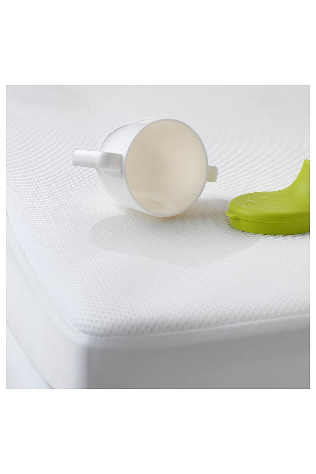 IKEA Lenast Bebek Alezi, Beyaz, 60x120 Cm