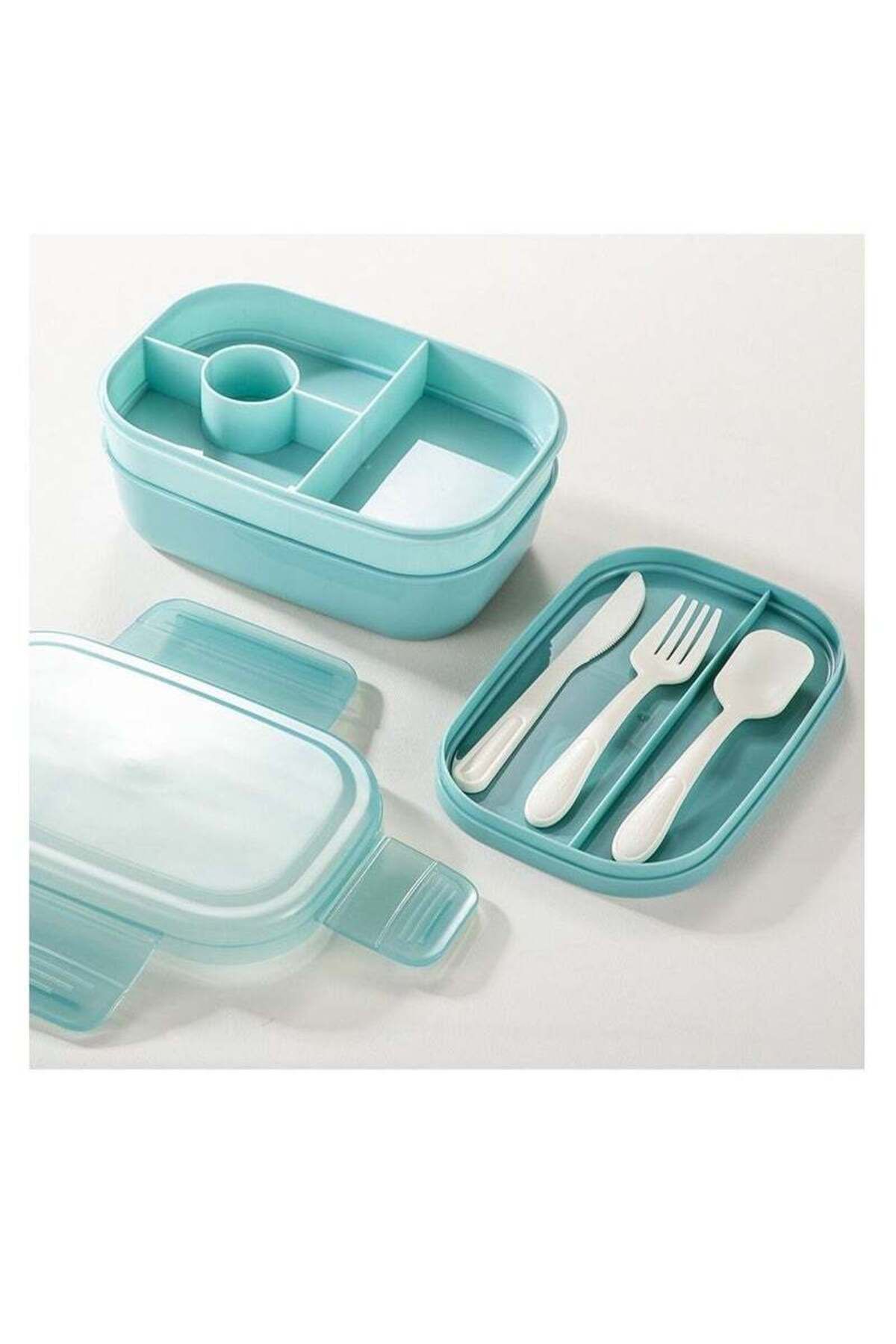 COOYA-Bento Box Lunch Box, Stackable , Leak-Proof , for Dining Out, 1900ml Work, Picnic 3