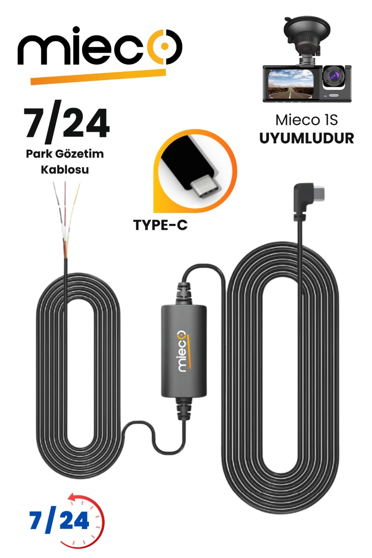 邦楽 A-Ku-Jo Mieco 1s Uyumlu Park Modu Akü Bağlantı Kablosu / Hardware Kit