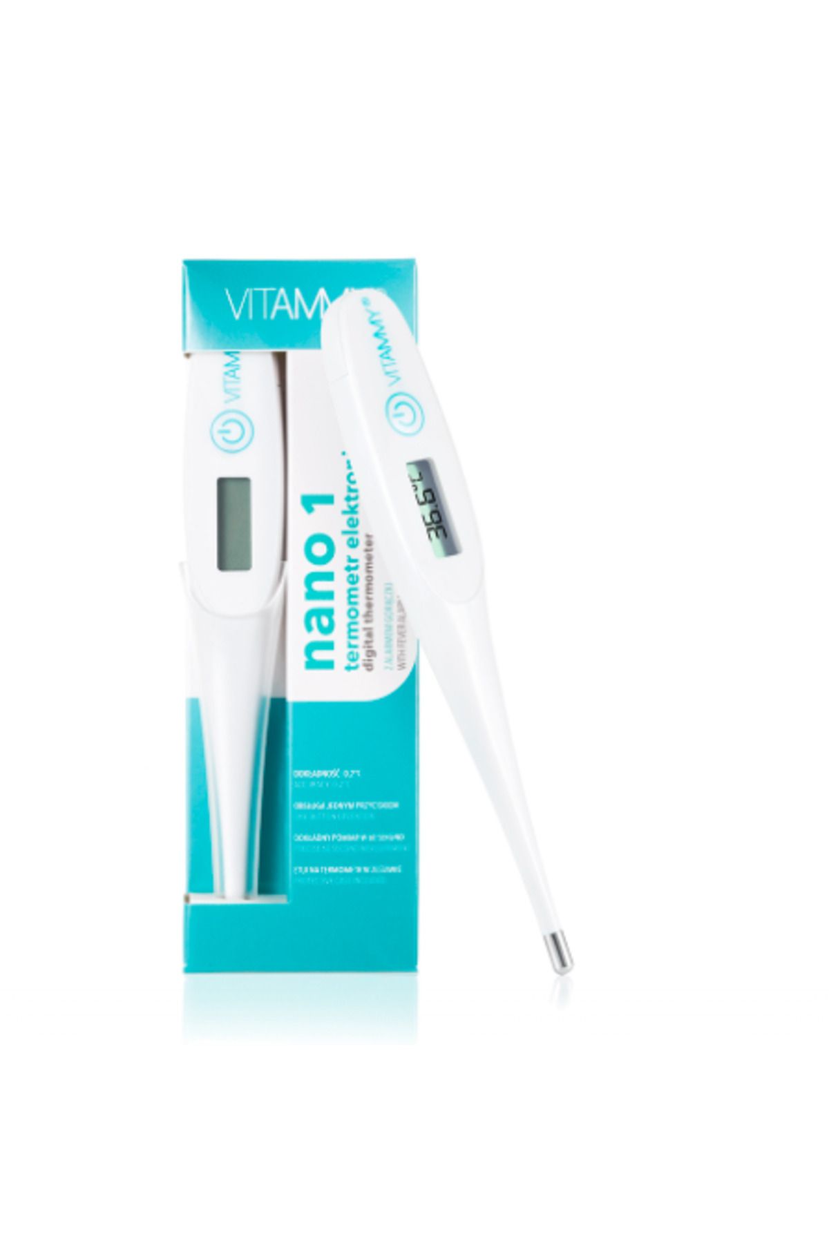 Vitammy-Electronic Pen Thermometer Nano 1, fever alarm, memory function 2