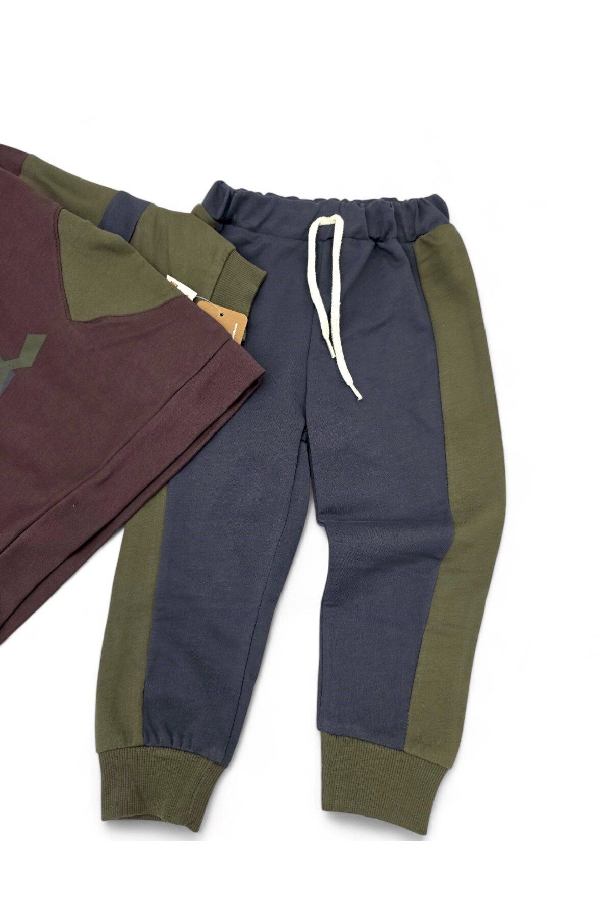 Egelite-Boy's 2 Thread Unsharded, Seasonal 2-3-4-5-6 Years Old Printed Bottom Top Tracksuit Set 4
