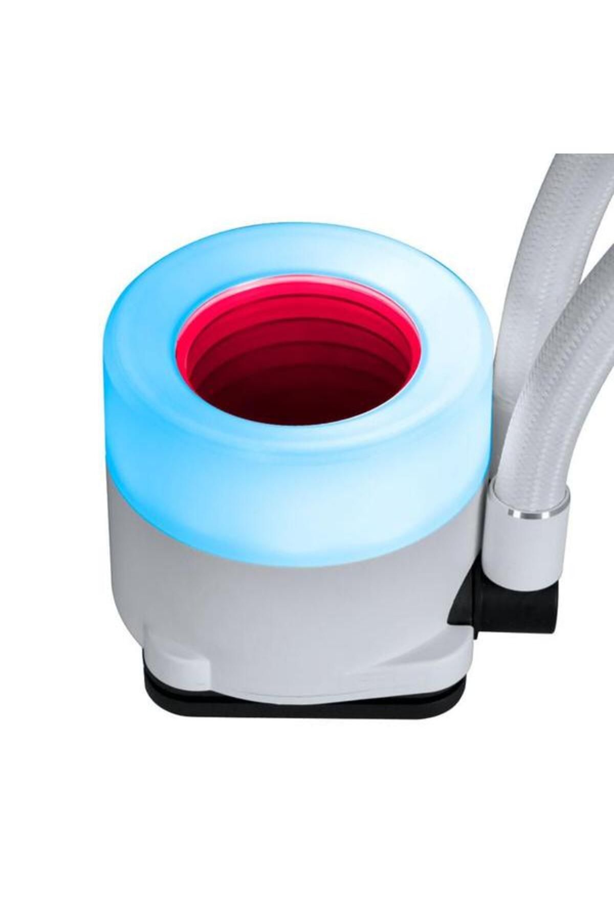Lian Li-Cooler CPU Lian Li Galahad II 360 Trinity ARGB, iluminare ARGB, 3x 120 mm, 2450 RPM, PWM (alb) 6