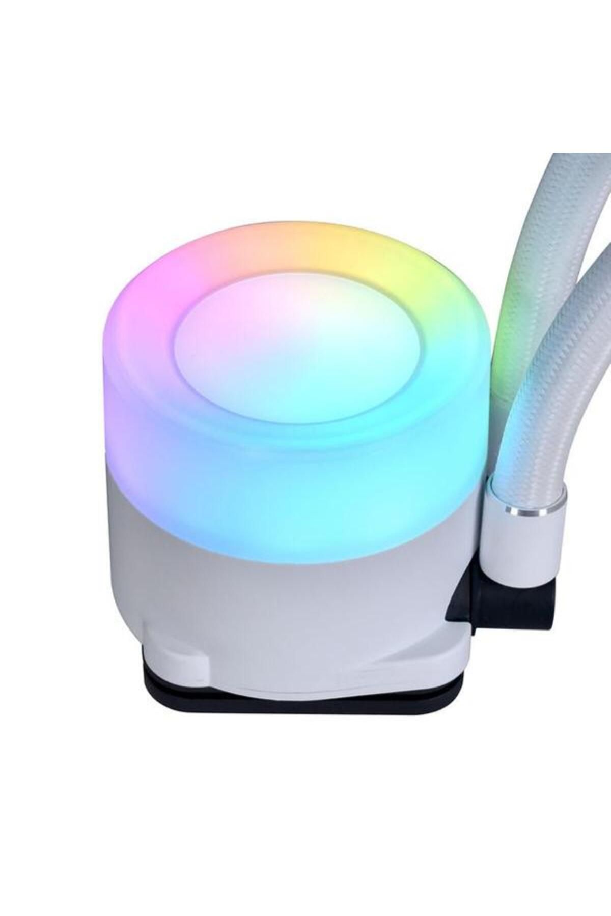 Lian Li-Cooler CPU Lian Li Galahad II 360 Trinity ARGB, iluminare ARGB, 3x 120 mm, 2450 RPM, PWM (alb) 7