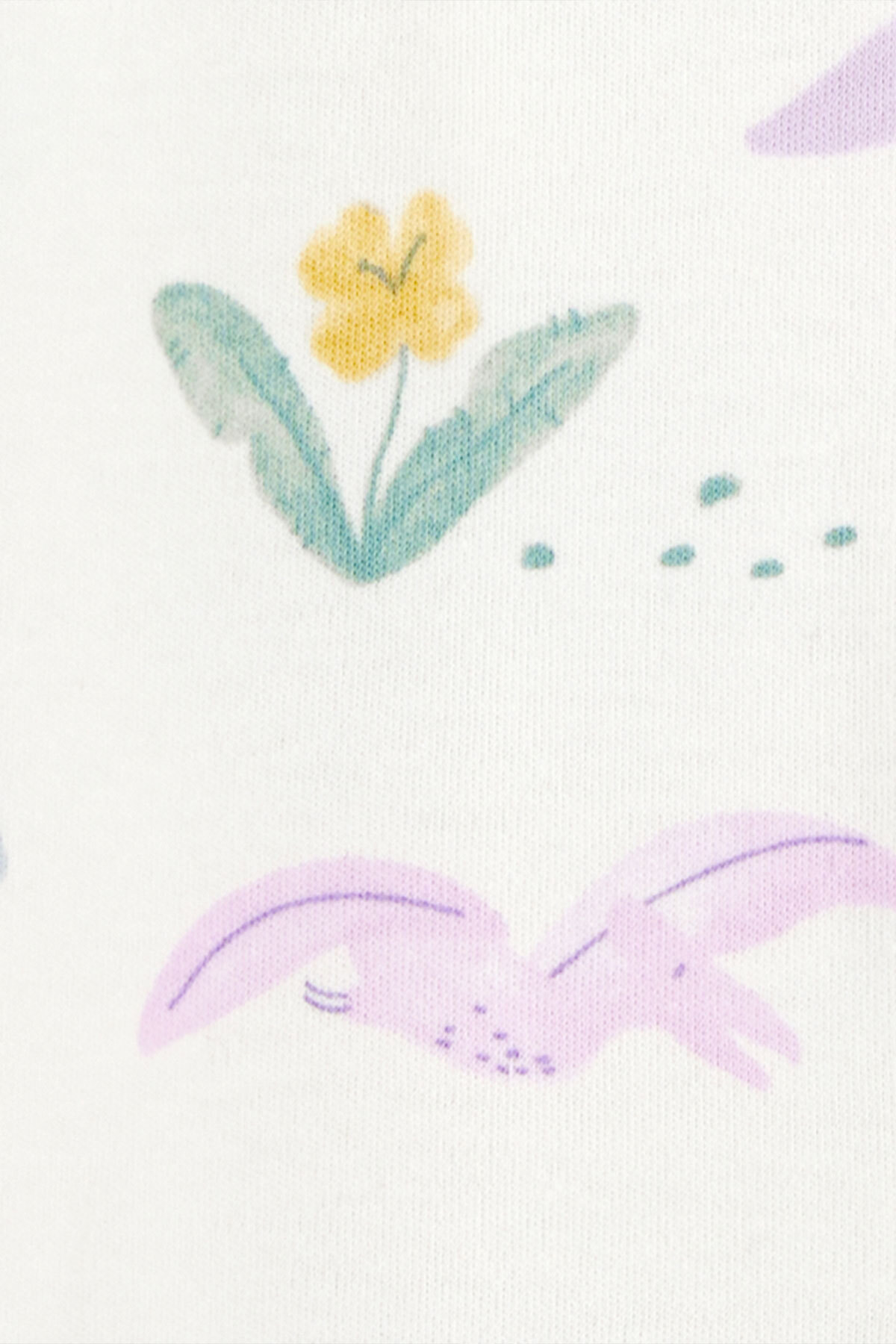 Carter's Kız Bebek Ekru Uyku Tulumu fotoğrafı 2 (önizleme)