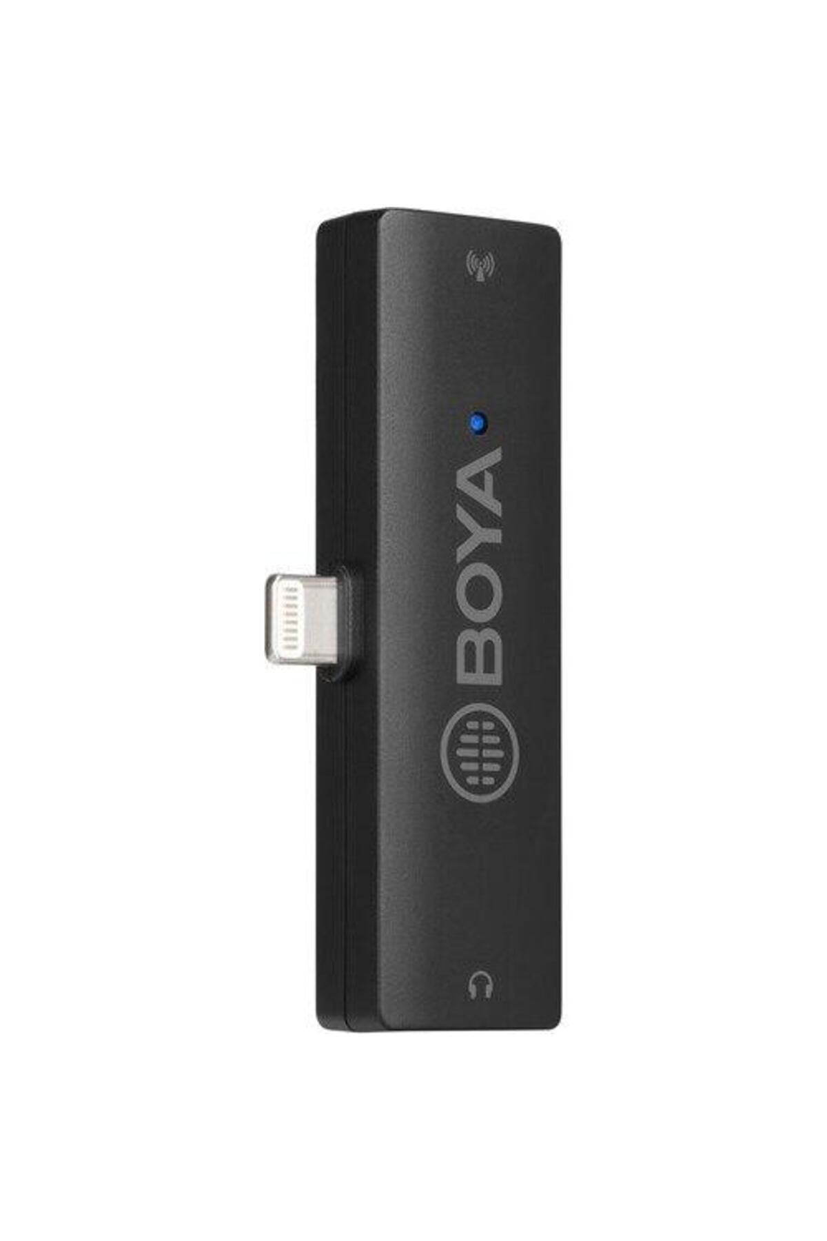 BOYA-BY-XM6-S3 Digital Lavalier Microphone System with Omnidirectional Wireless Microphone, Lightnin 3