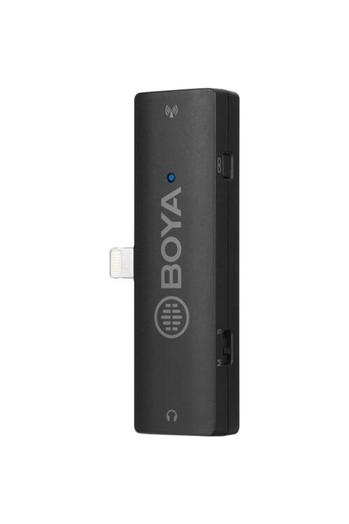 BOYA-BY-XM6-S3 Digital Lavalier Microphone System with Omnidirectional Wireless Microphone, Lightnin 5