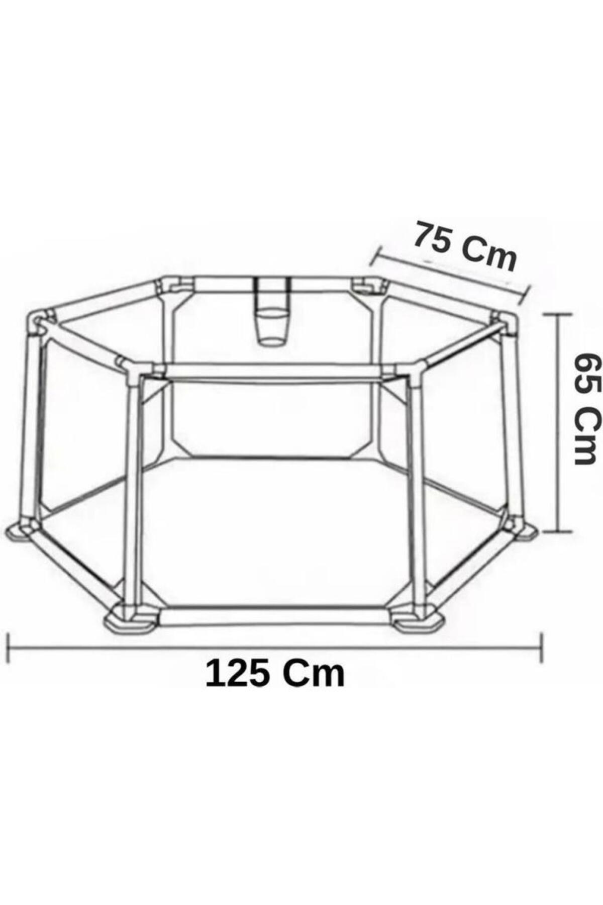 Tıfıl Toys Çocuk Güvenlik Çiti Oyun Alanı Parkı - Oyun Top Havuzu 11599 Aslan fotoğrafı 3 (önizleme)