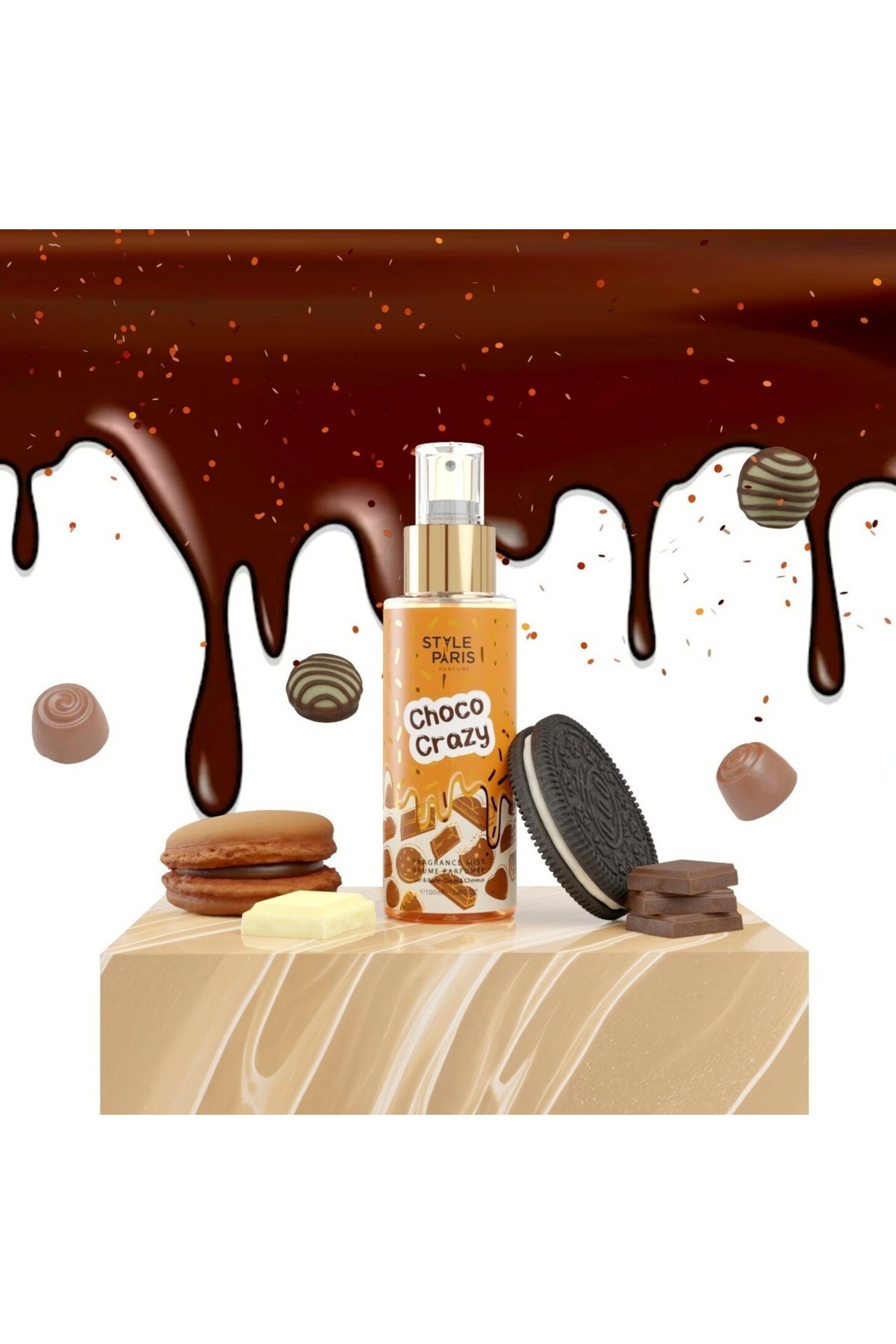Style Paris-Spray de corp Choco Crazy - Style Paris, 100 ml 4