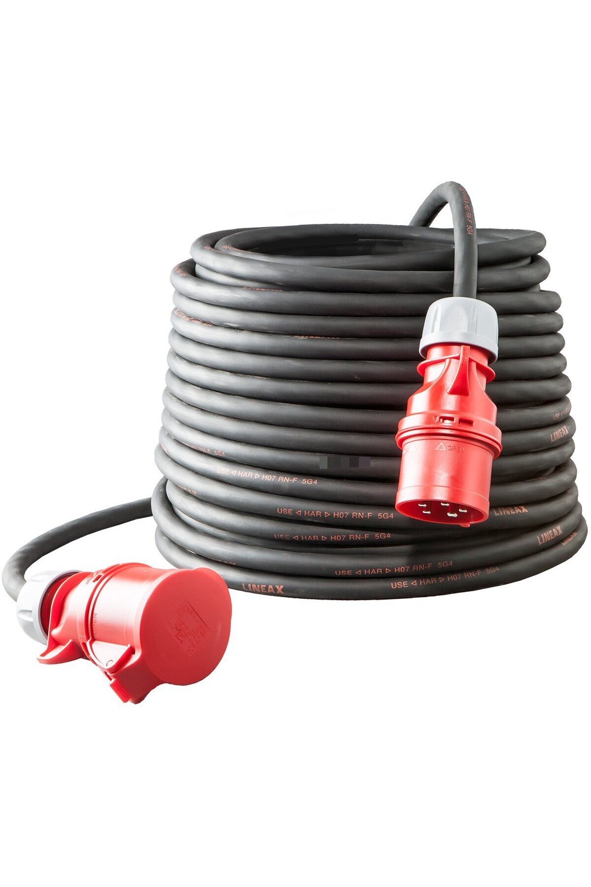 KÜFE AVM 40 metre - 5X32 CEE Uzatma Kablo fiş priz 22kW'a uygundur