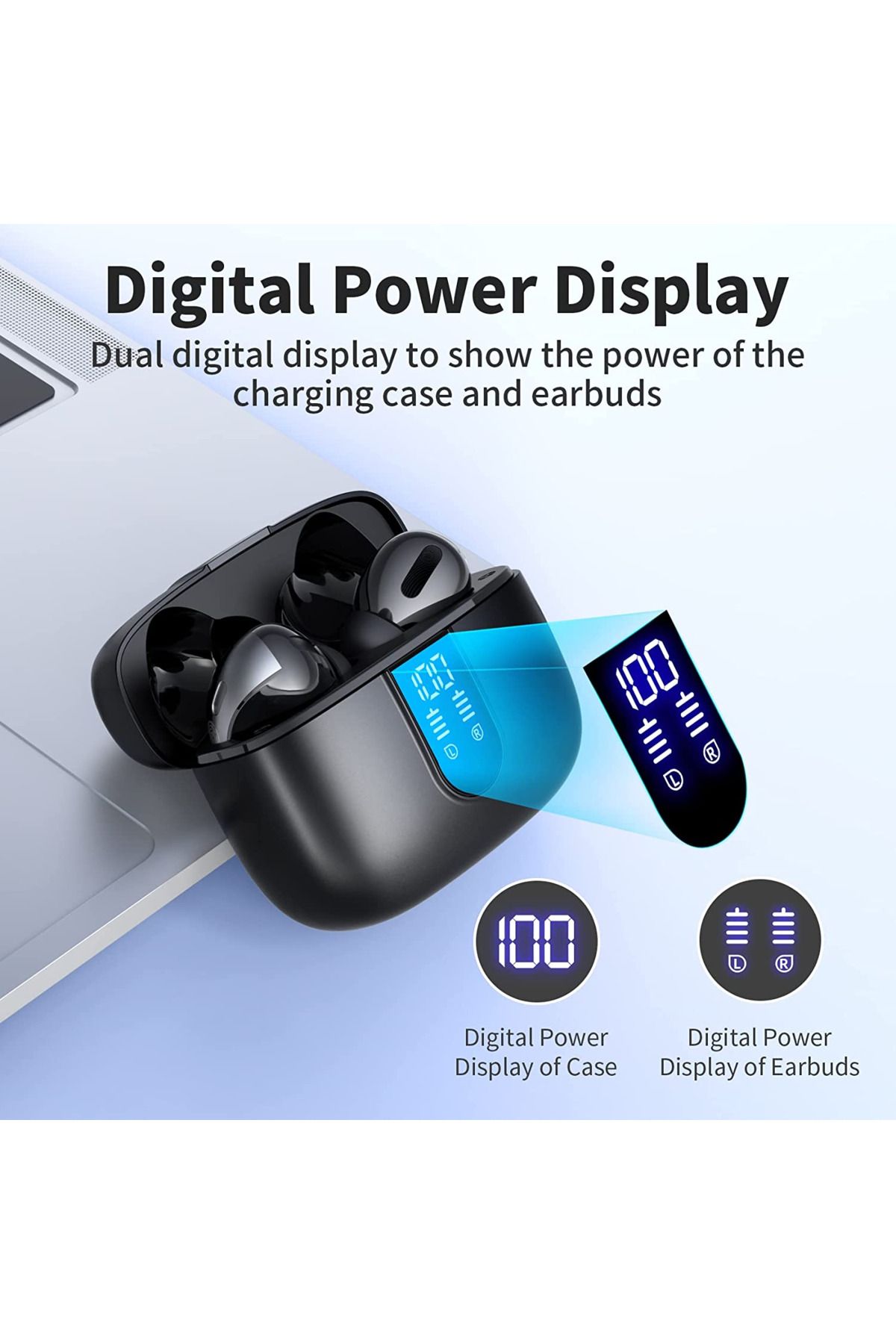 Smart Vibe-ViBE™ MOOD-X08 - Casti Wireless Active Noise Cancelling, Bluetooth 5.3, Autonomie 60h, Soft Purple 3
