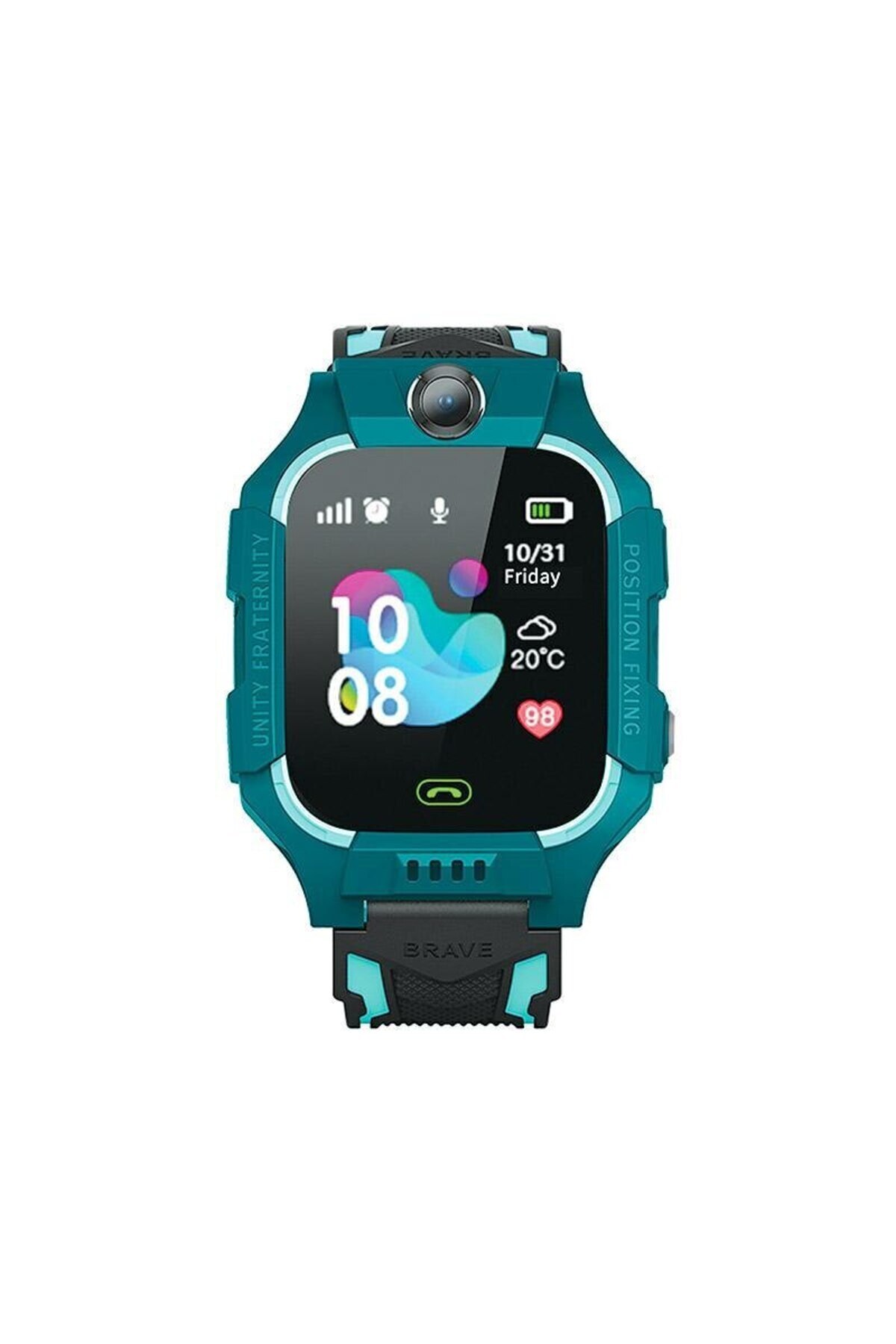 SOHO-Defender Smart Watch for children with SIM and built-in video camera, LBS location, Green 4