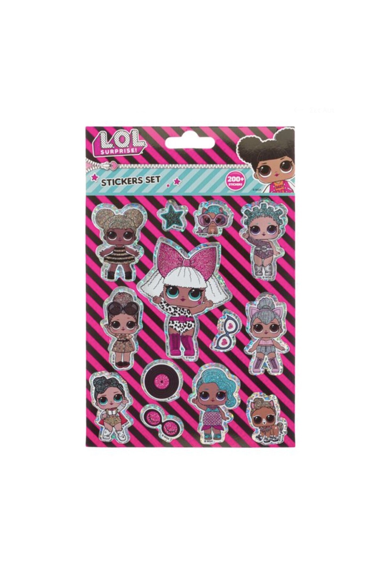 SOHO-Notebook with 200 stickers, LOL character, Multicolor 4