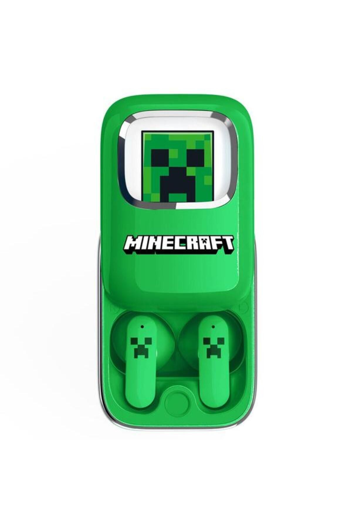 OTL-Casti True Wireless Technologies MINECRAFT CREEPER SLIDE, Bluetooth, Autonomie 6 ore, Control ta 7