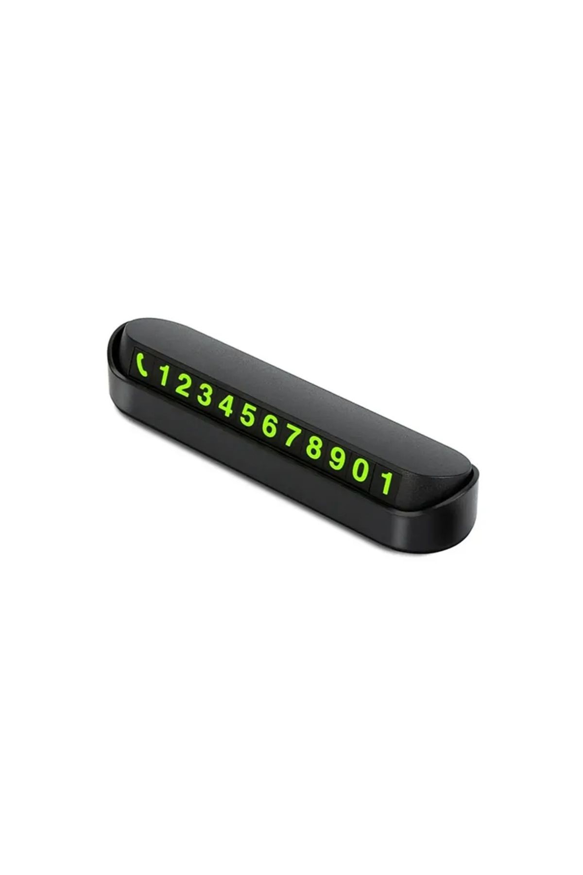 Laviera-In-Car Phosphorescent Number Counter Open-Close - Parking Lot Phone Card - Vehicle Phone Number Counter 7