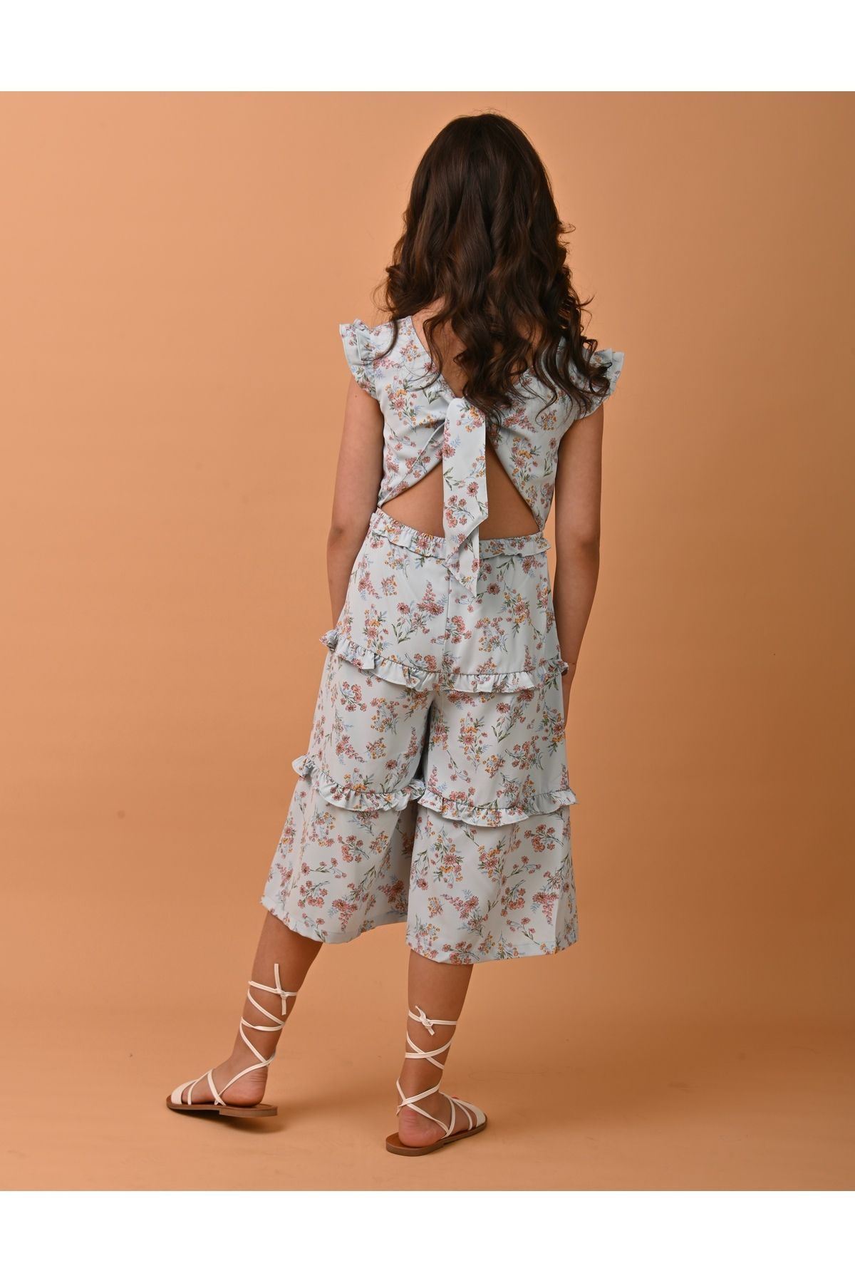 OMNIAH-Children's jumpsuit, crepe stretch, patterned 2