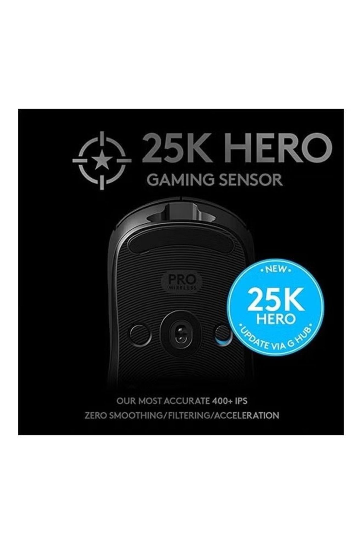 Logitech G-ماوس الألعاب اللاسلكي G-Pro - خفيف الوزن للغاية مع مستشعر دقيق 3