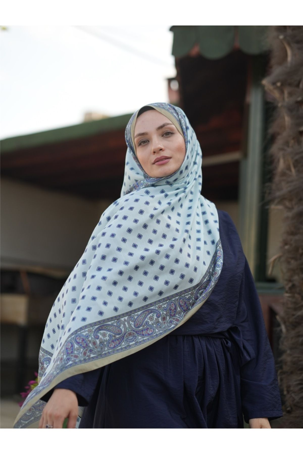 MONOOR-Ethnic Pattern Soft Shawl 3