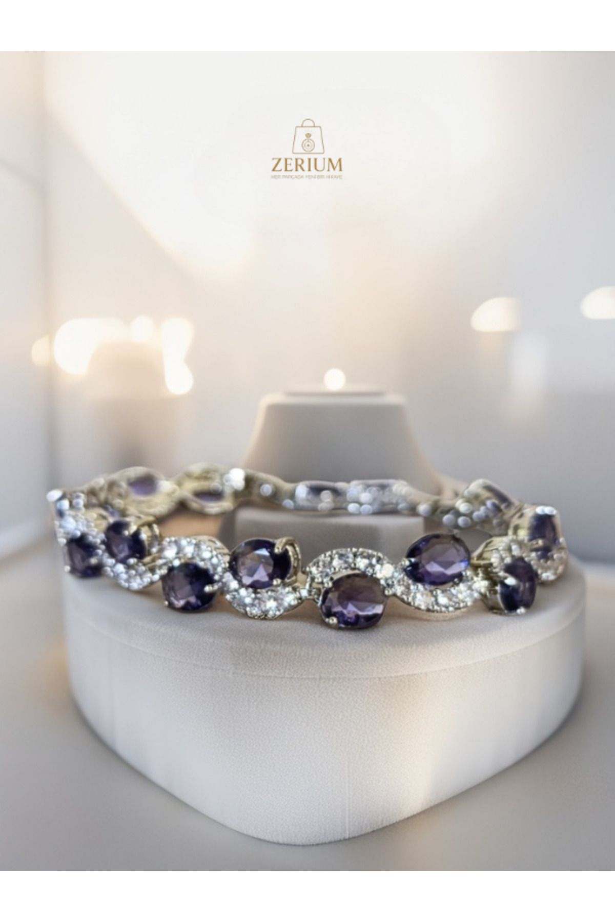 ZERİUM-Stylish and Elegant Vip Cluster Bracelet 5