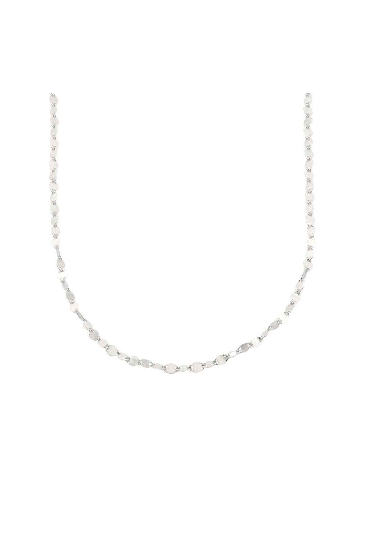 Bijuteria SORELLY-Lant Argint Modern Sequin Link 55 cm 1