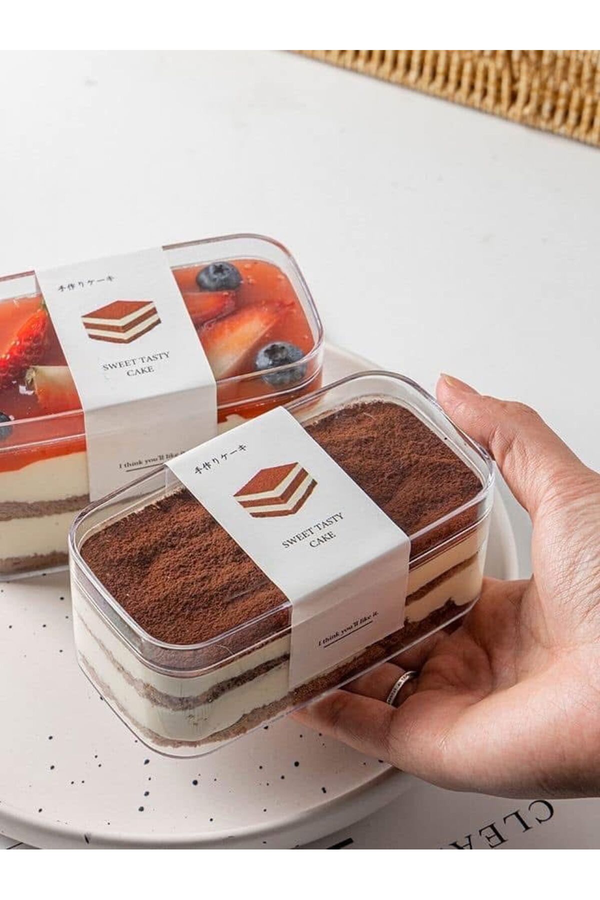 Sunumluk & Magnoliya & Tatlı Kasesi &plastık Mıka &tek Kulanımlık 300cc Kase 6 Adet+KAPAK6 Adet — Koksal Pack — Kase (4)