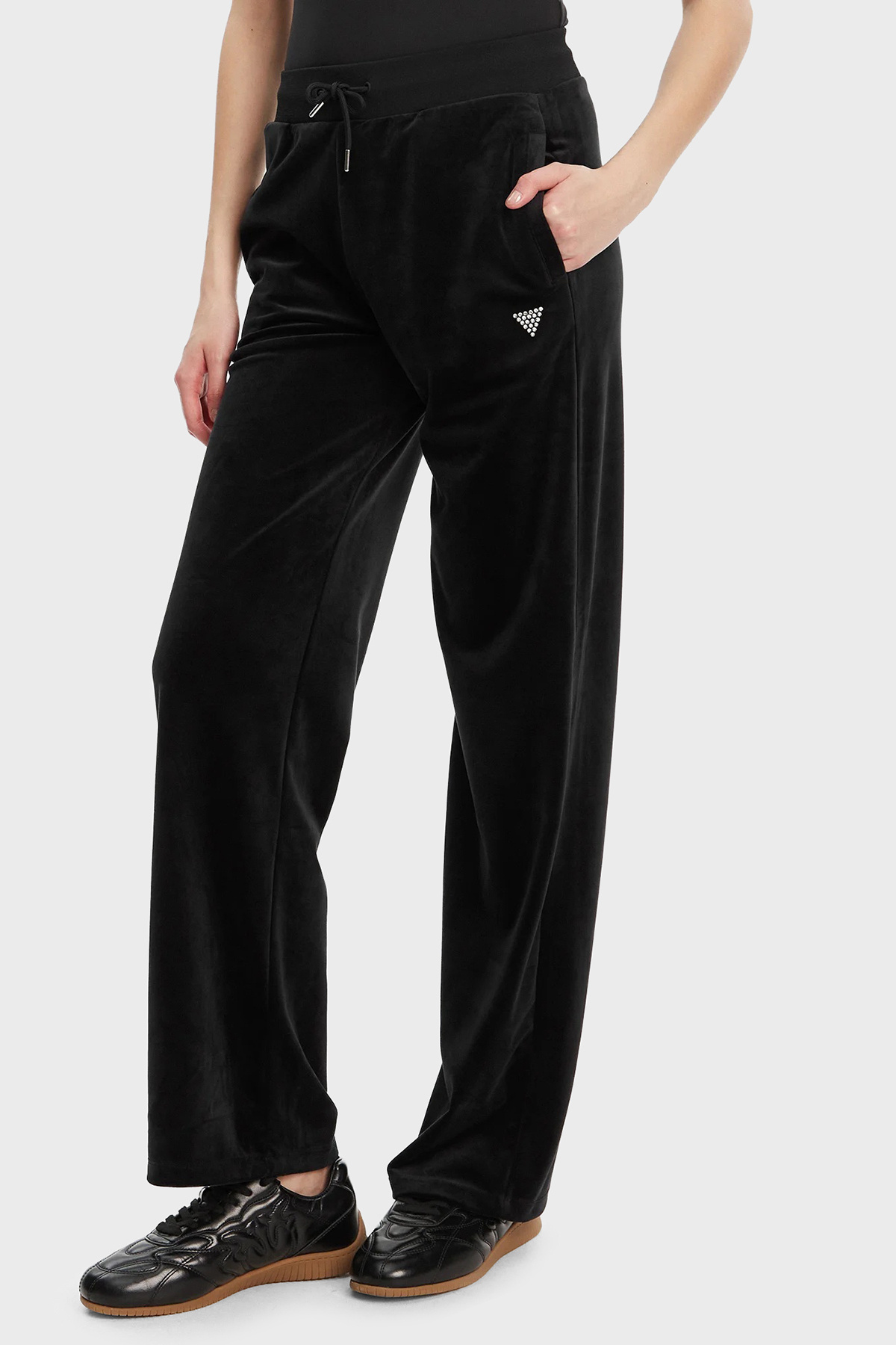 Guess-Couture Stoned Regular Fit Παντελόνι Jogger με ψηλόμεσο βελούδο V3BB26K0232 ΠΑΝΤΕΛΟΝΙ V3BB26 1