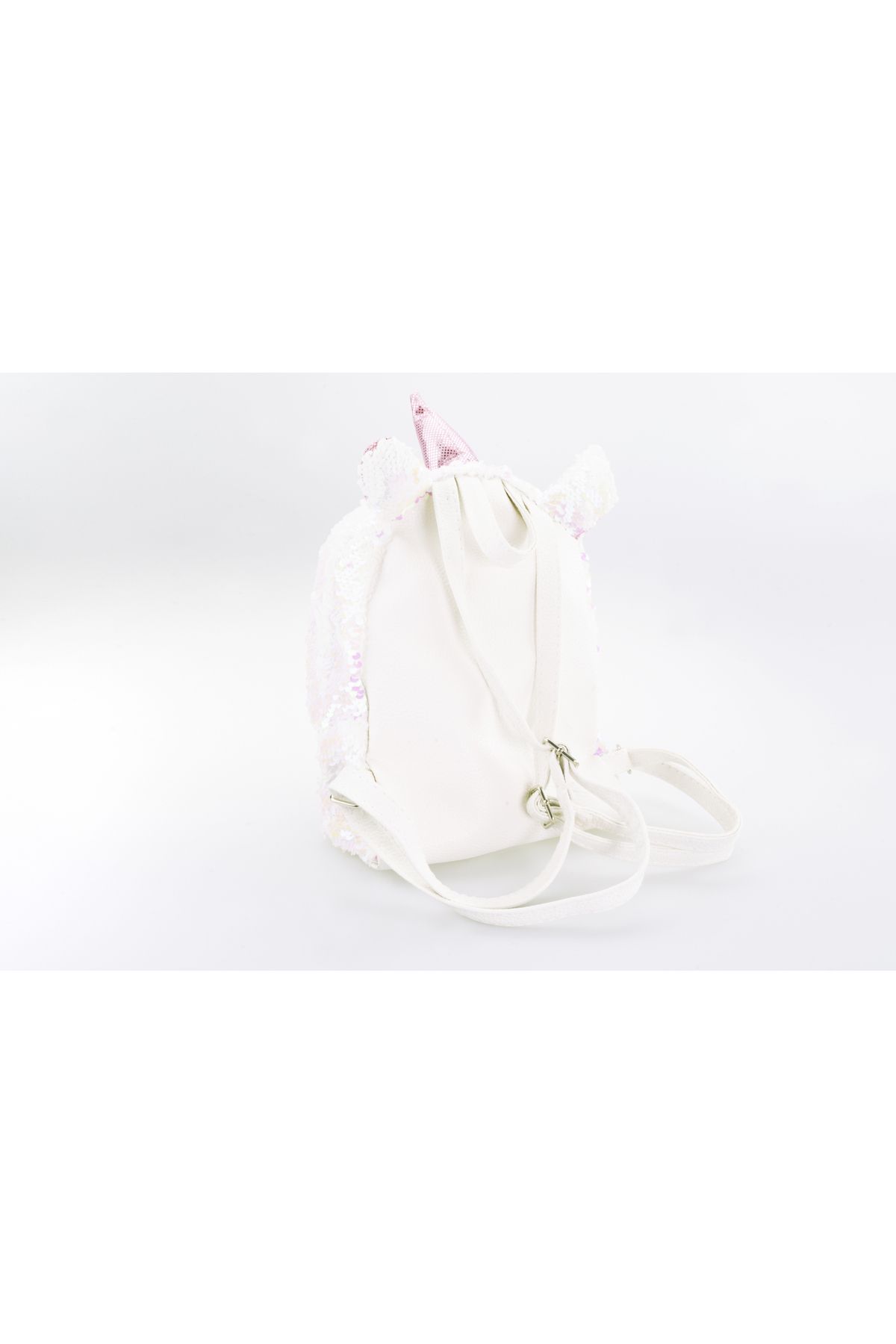 NİCE-Girabrilla girl's backpack - Unicorn model with reversible sequins, adjustable straps and front pocket 2